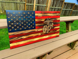 Marine Corps US Flag 19x36