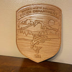 Custom Wood Agency Patch