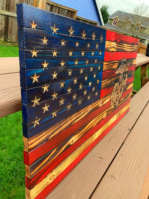 Marine Corps US Flag 19x36